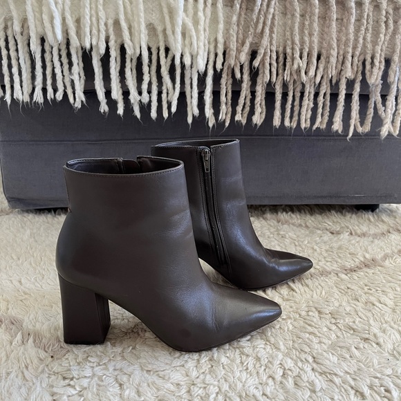 Vince Camuto Leather Ankle Boots - Picture 2 of 7